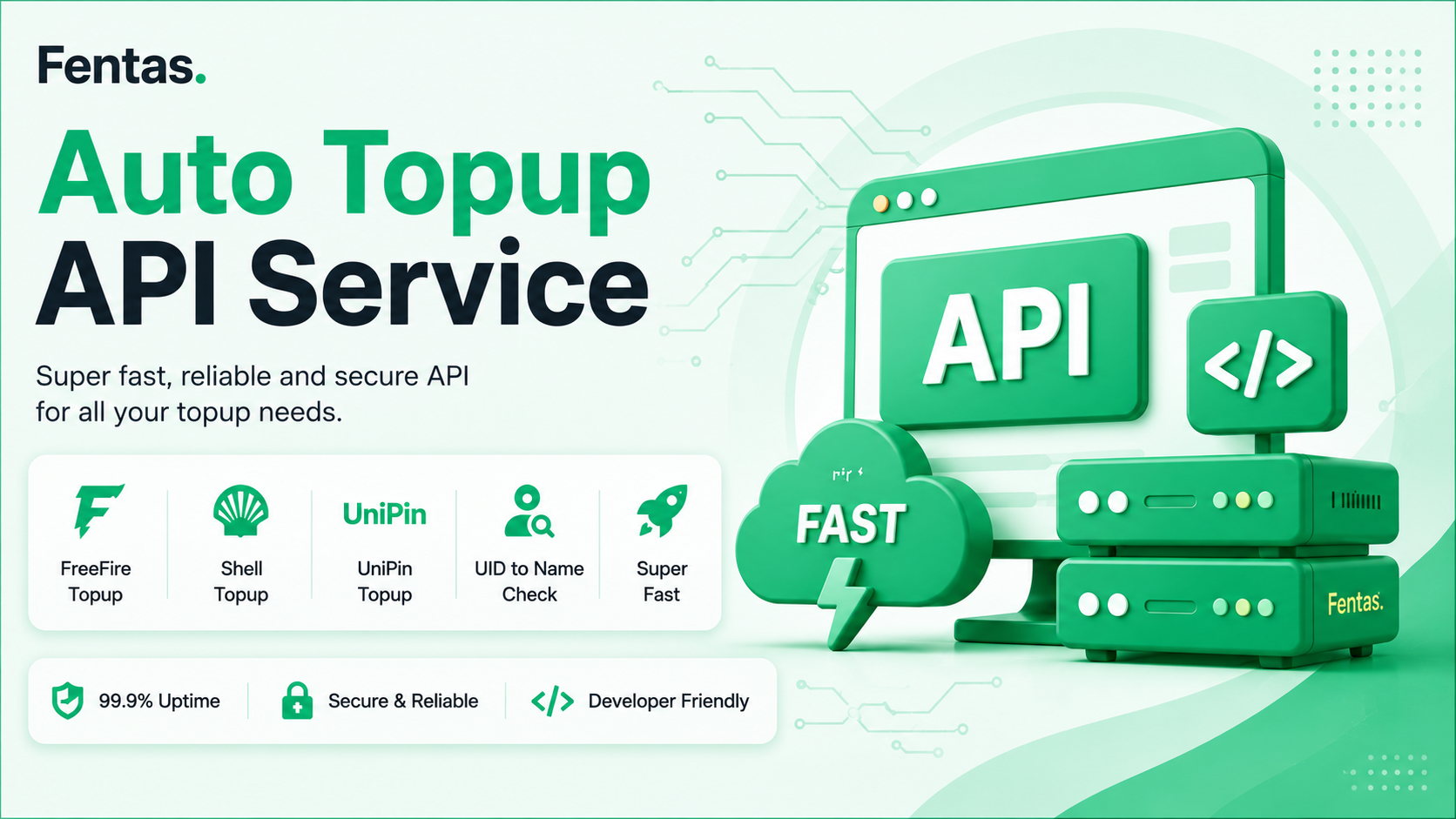 Fentas Auto Topup API Service